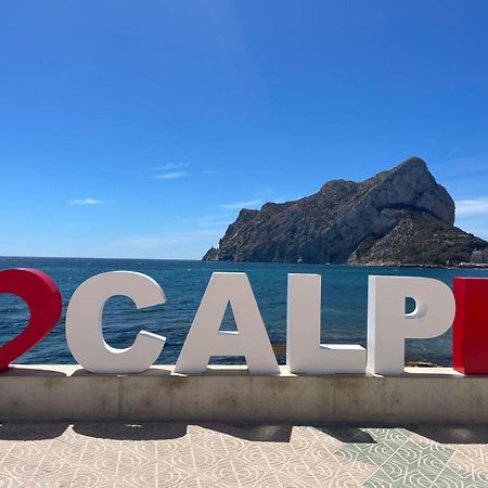 Eerstelijns Appartement Vive Cada Momento Zeezicht En Pal Aan De Boulevard En Strand Calpe, Toplocatie Kültér fotó